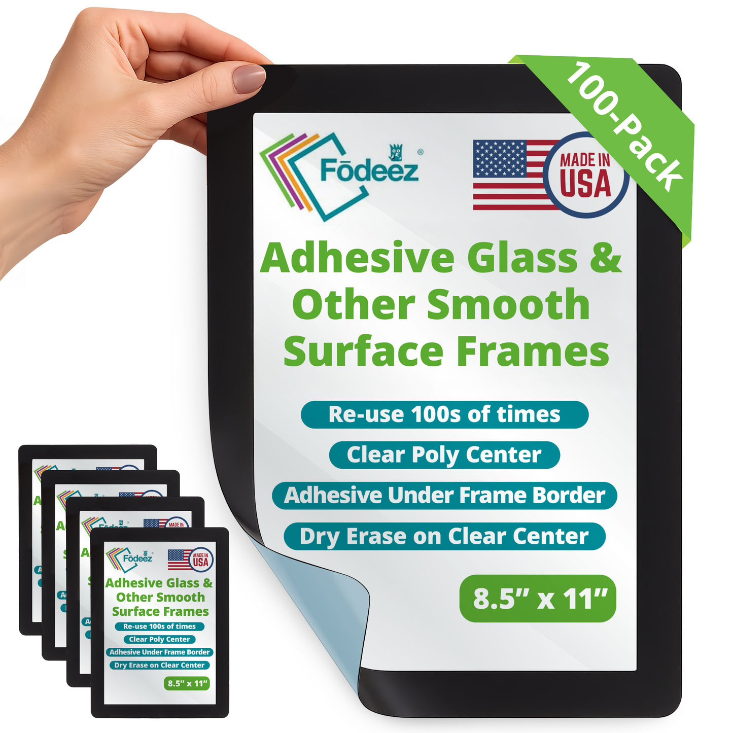 8.5 x 11 for walls and smooth surfaces Bulk
