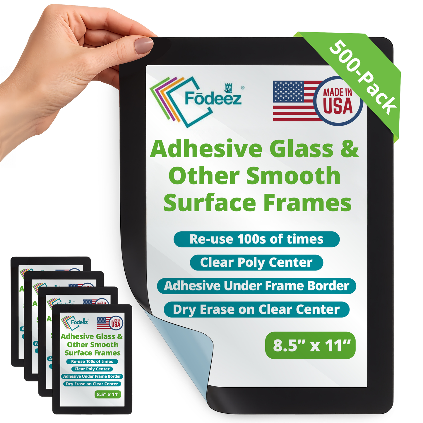 8.5 x 11 for walls and smooth surfaces Bulk