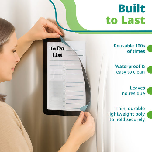 Adhesive Sign Holders for Smooth Surfaces