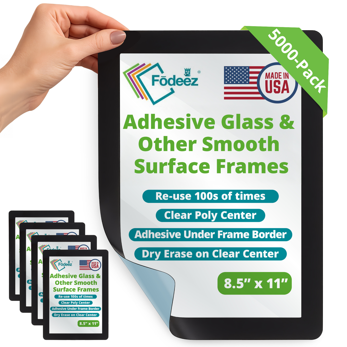 8.5 x 11 for walls and smooth surfaces Bulk
