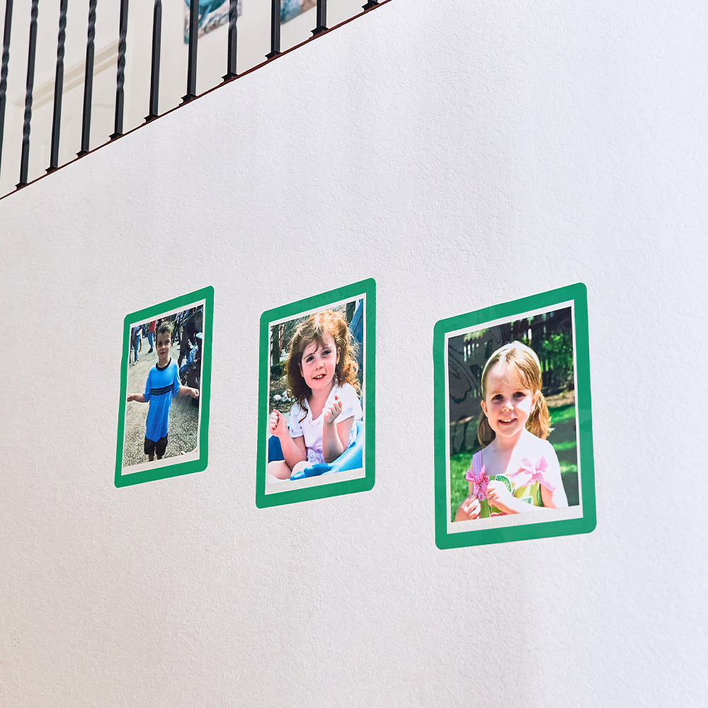 Lime Reusable Adhesive Frames