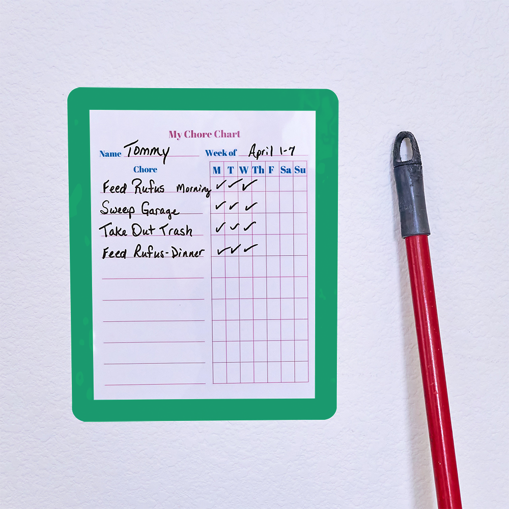 Lime Reusable Adhesive Frames