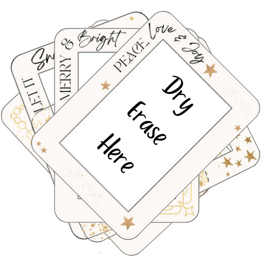 2 x 3 Holiday Neutral Fodeez® Reusable Adhesive Notes - Pack of 5