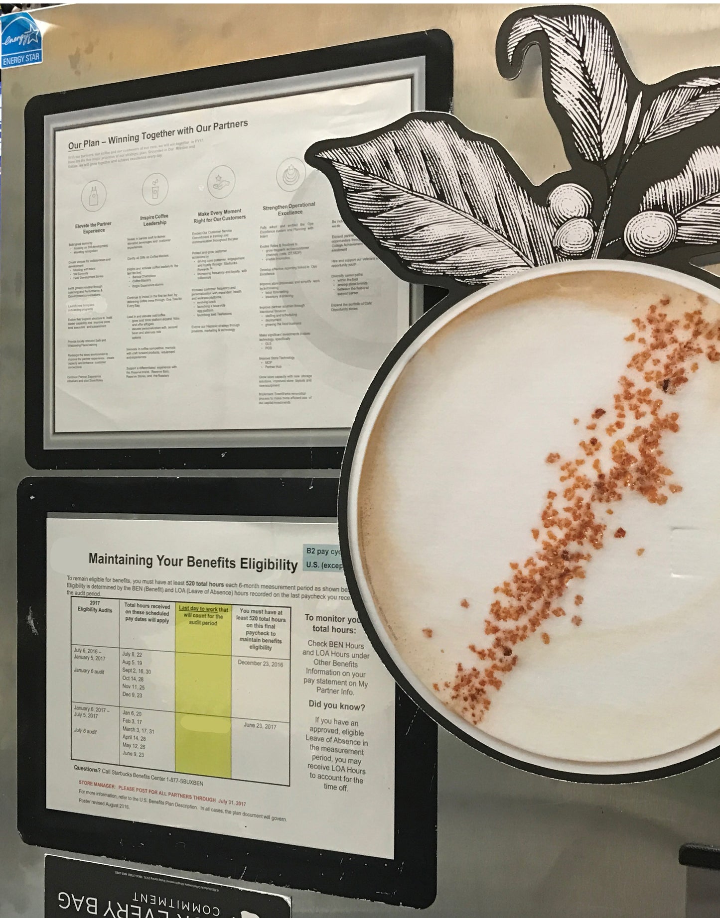 Dry Erase Self-Stick Adhesive Signage for the Food Service Industry