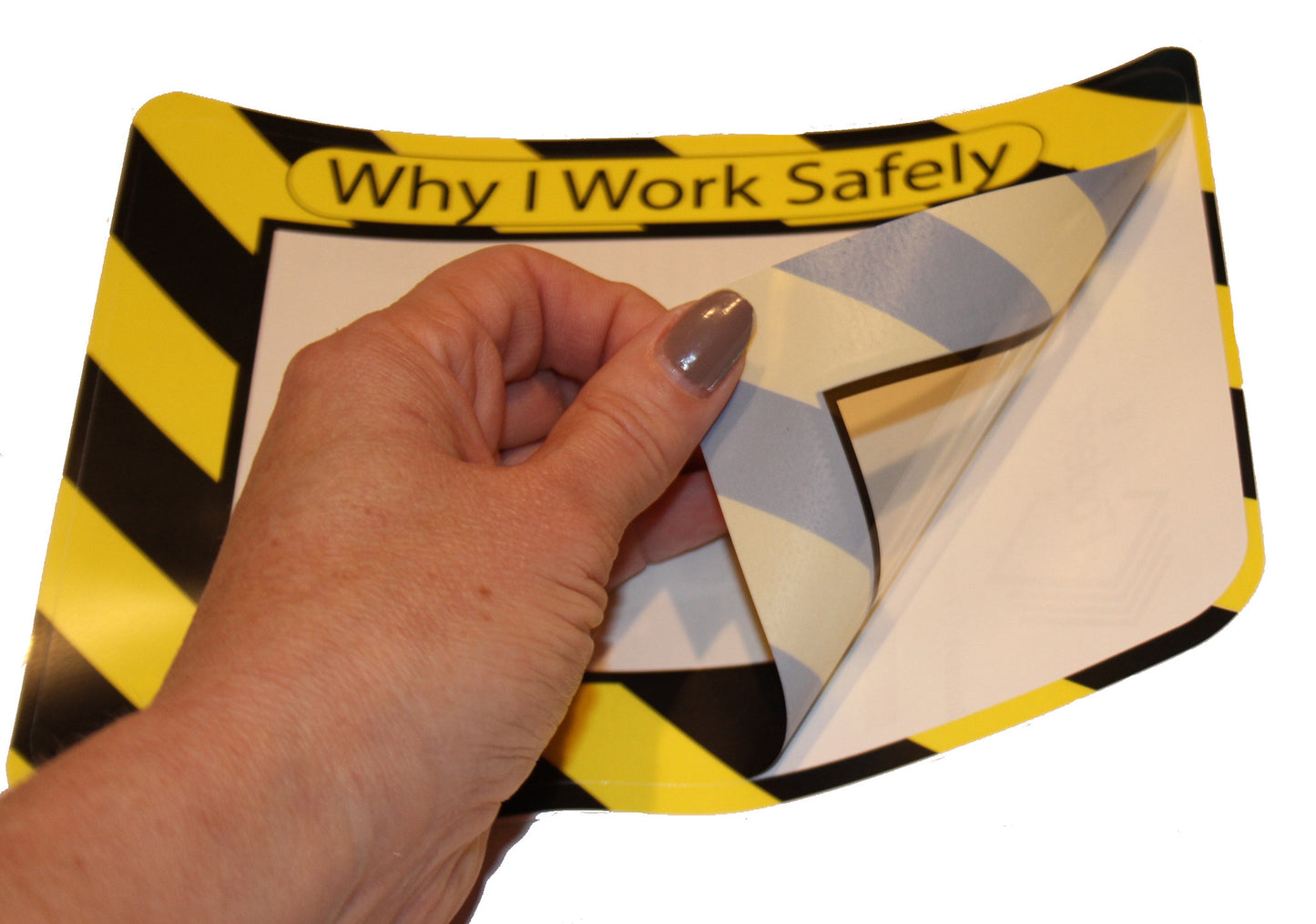 Safety Adhesive Frames for Glass & Other Smooth Surfaces
