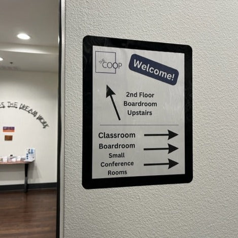 Adhesive Frames for Walls