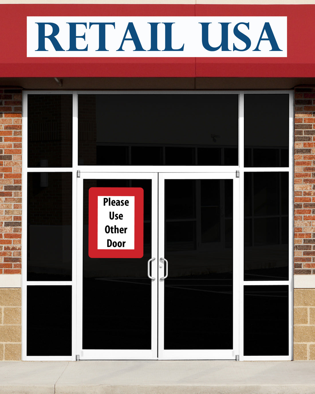 Exterior and Interior Signage for Retail Stores and Other Businesses