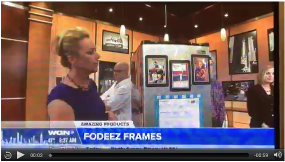 Fodeez® Frames on WGN Morning News