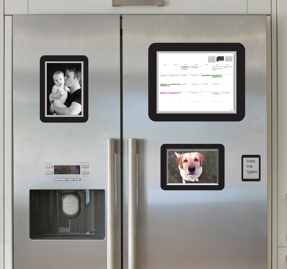 Kitchen Command Center Made Easy with Fodeez® Frames