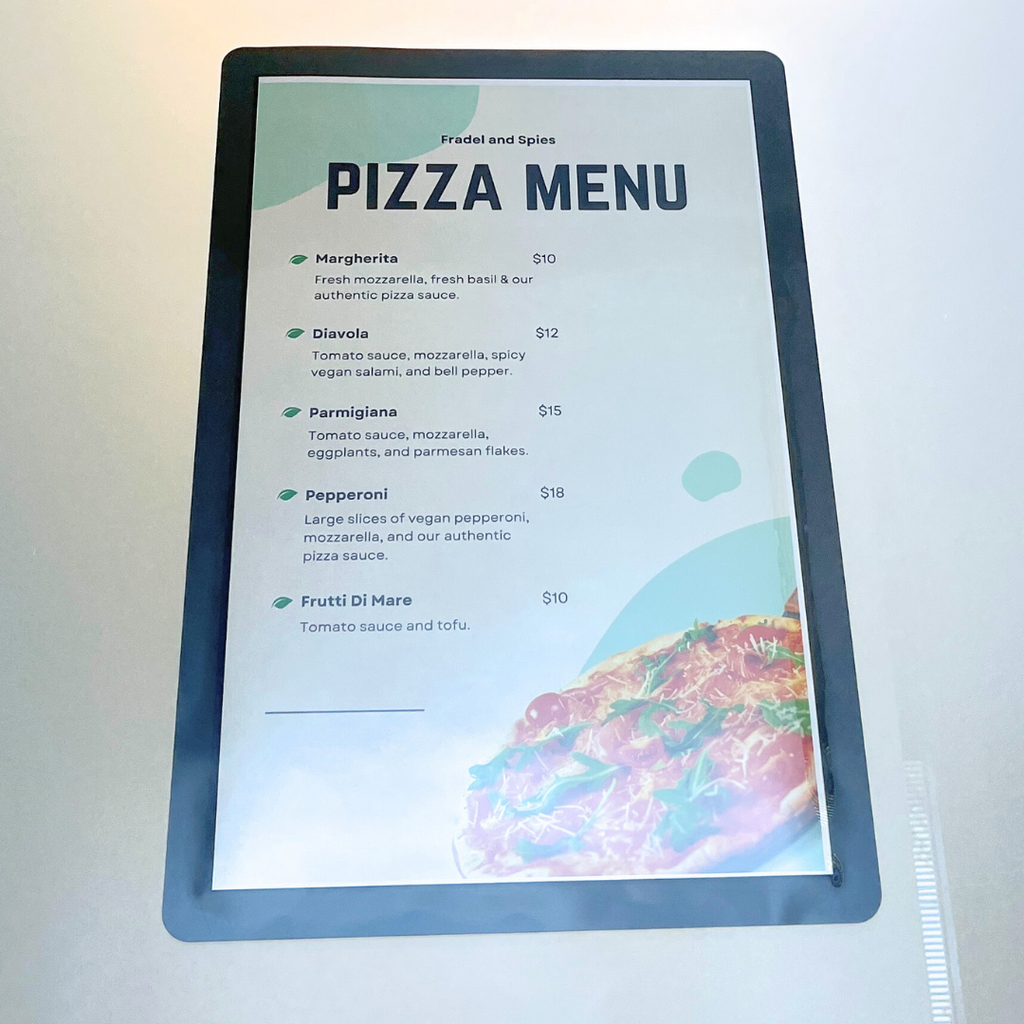 11 x 17 Adhesive Frames for Interior Glass