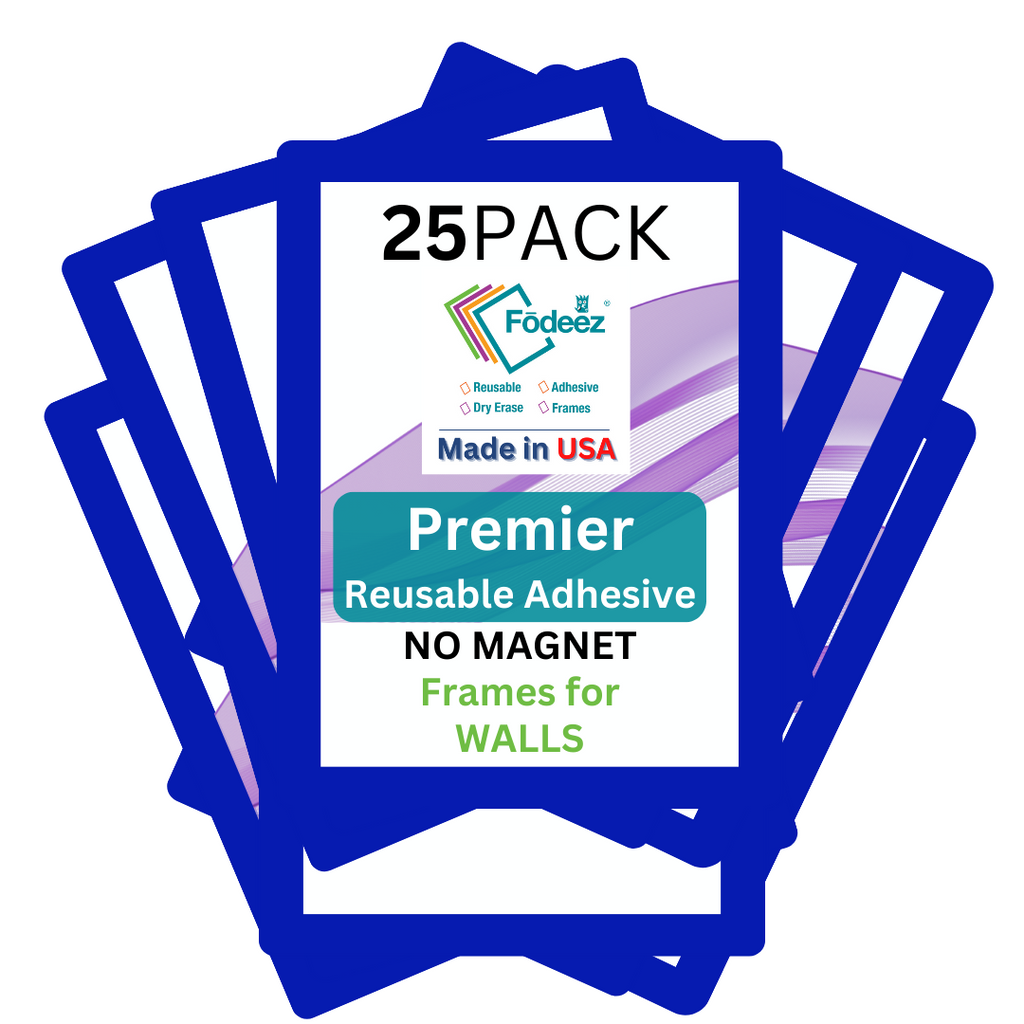 Letter-Size Adhesive Frames