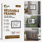 2 x 3 Fodeez® Reusable Adhesive Frames in Bulk