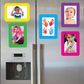 Solid Bright Assortment Adhesive Frames for Smooth Surfaces