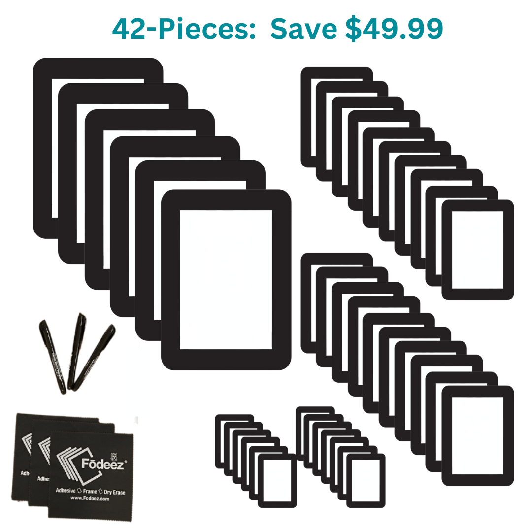 Classic Self-Stick Picture Frames - for Walls