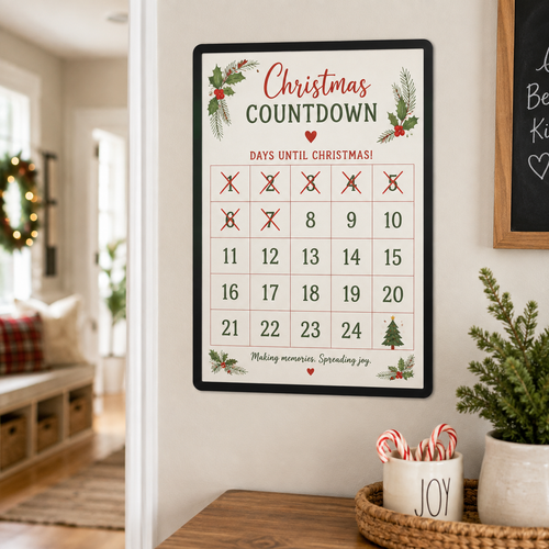 Holiday countdown