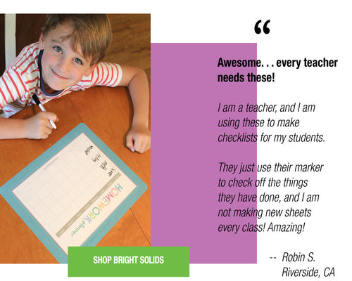 Homework checklist