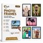 4 x 6 Event Self-Stick Frames - Pack of 5