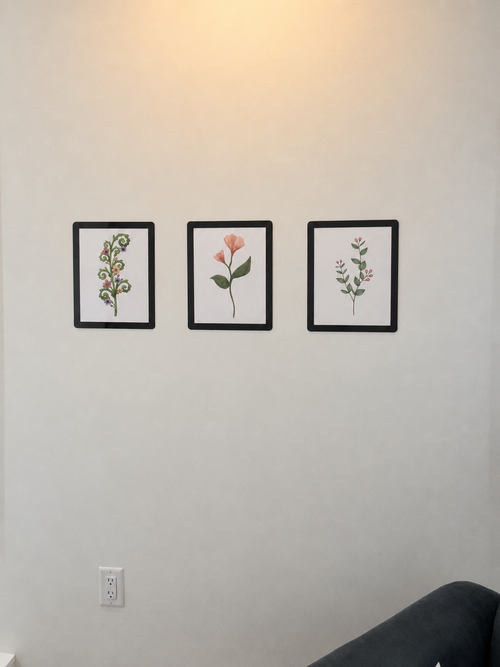 Self-Stick Sign Holders for Walls