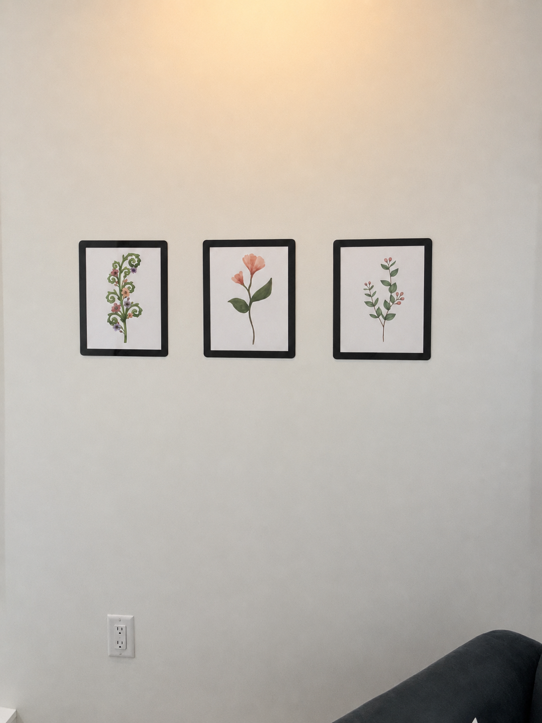 Self-Stick Sign Holders for Walls