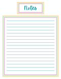 Colorful Note Paper