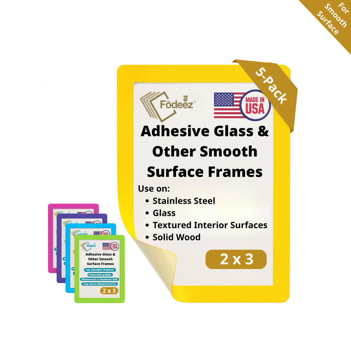 Solid Bright Collection for Use on Glass, Stainless Steel, etc