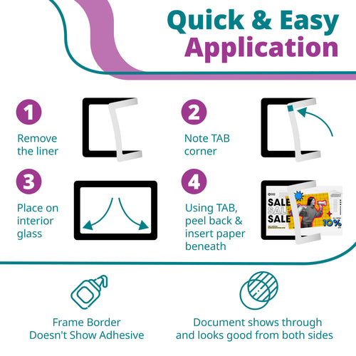 Interior Adhesive for Exterior Viewing