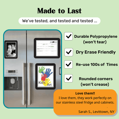 Classic Self-Stick Picture Frames to organize your home