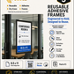 Letter-Size Adhesive Frames