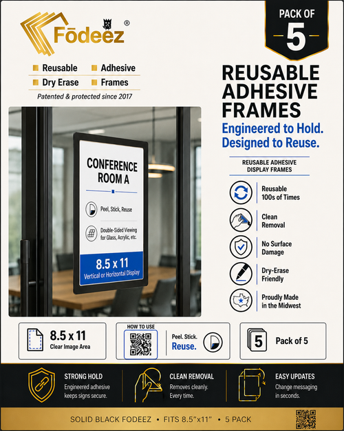 Interior Adhesive for Exterior Viewing