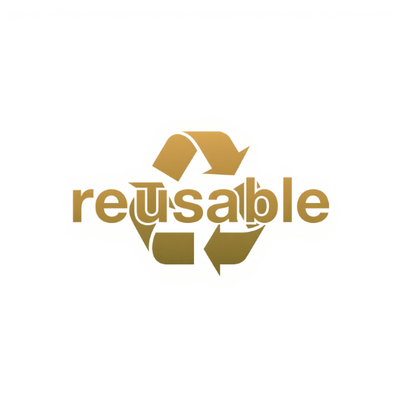 Reusable 100s of times
