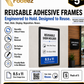 Letter-Size Adhesive Frames