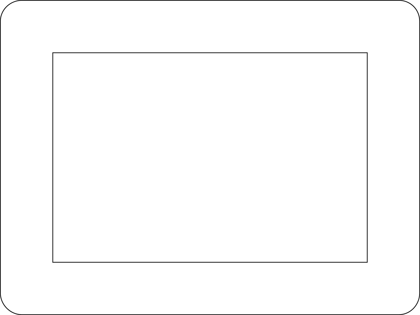 Fodeez® Reusable Adhesive Frames in Bulk - 4 x 6