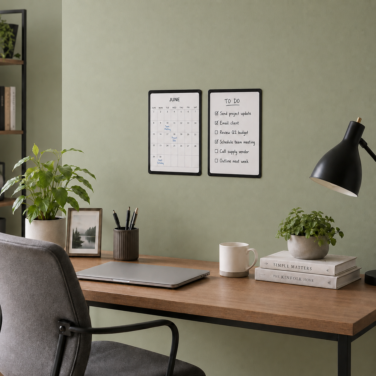 Letter-Size Adhesive Frames