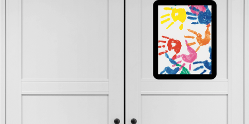 Kids' art rotation