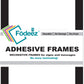 8.5 x 11 Dry Erase Adhesive Frames for Medical Facilities