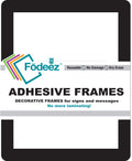 Dry Erase Self-Stick Adhesive Signage for the Food Service Industry