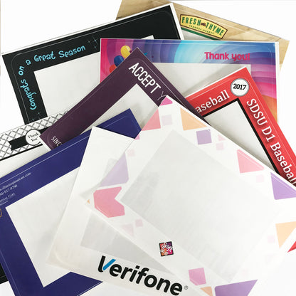 4 x 6 Custom Branded Reusable Adhesive Frames