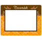 Monthly / Seasonal Theme Dry Erase Adhesive Frames - Full Adhesive Back