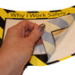 Safety Adhesive Dry Erase Frames
