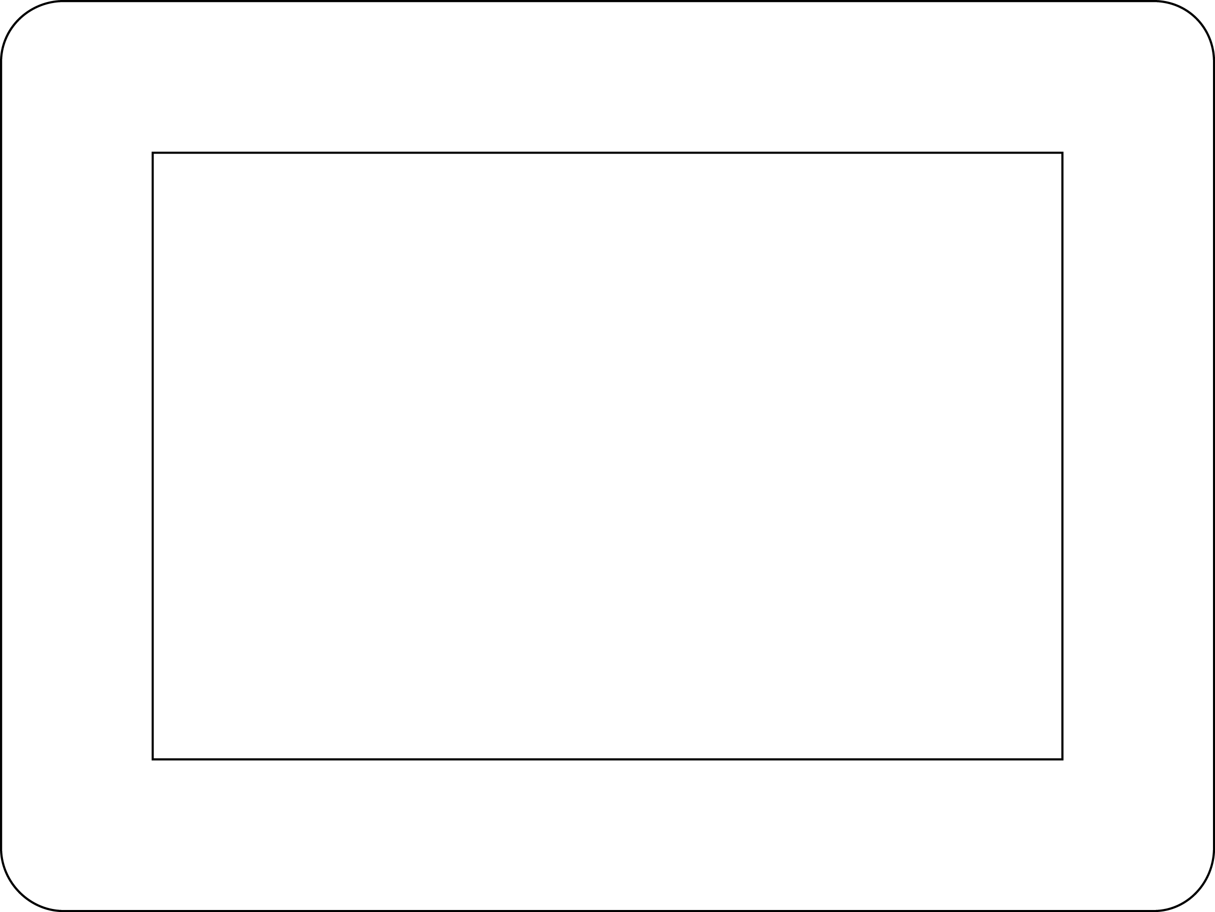 4 x 6 Event Self-Stick Frames - Pack of 5