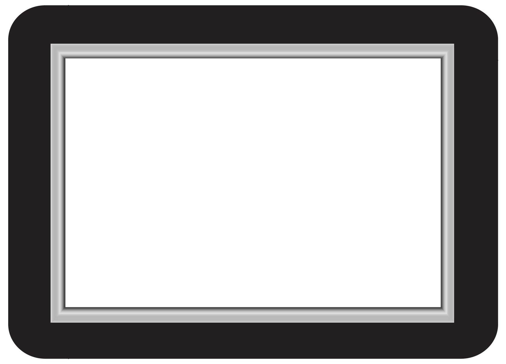 4 x 6 Classic Dry Erase Adhesive Picture Frames Fodeez® Frames