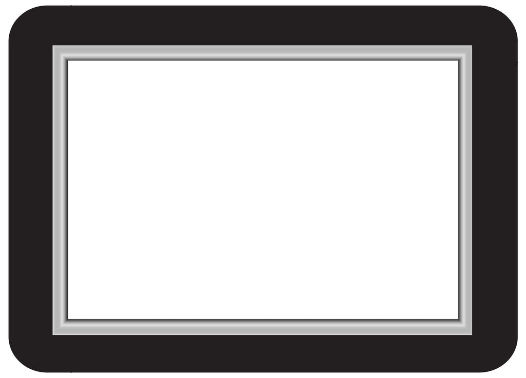 4 x 6 Beveled Adhesive Display Frames - Pack of 5 - Fodeez® Adhesive Display Frames / Dry Erase Boards
 - 8