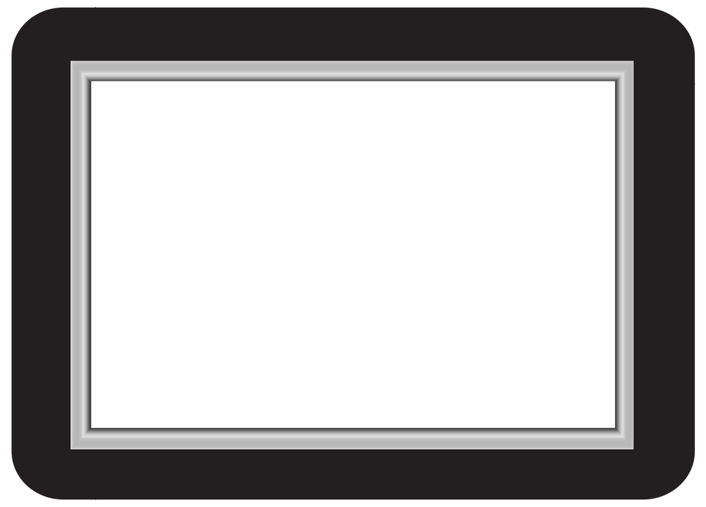 2 x 3  Customizable Dry Erase Reusable Adhesive Frames